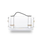 Borsa da donna in vera pelle bianca Natalia