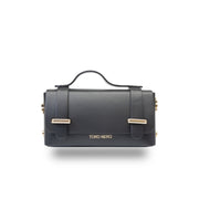 Borsa da donna in vera pelle nera Natalia