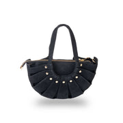 Borsa da donna in vera pelle nera Ruth