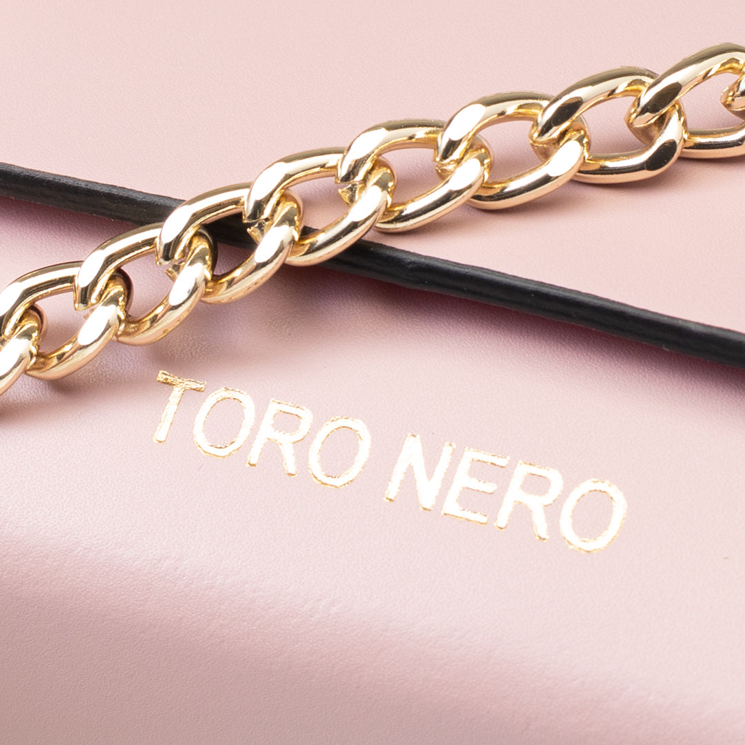 Borsa da donna in vera pelle rosa Natalia