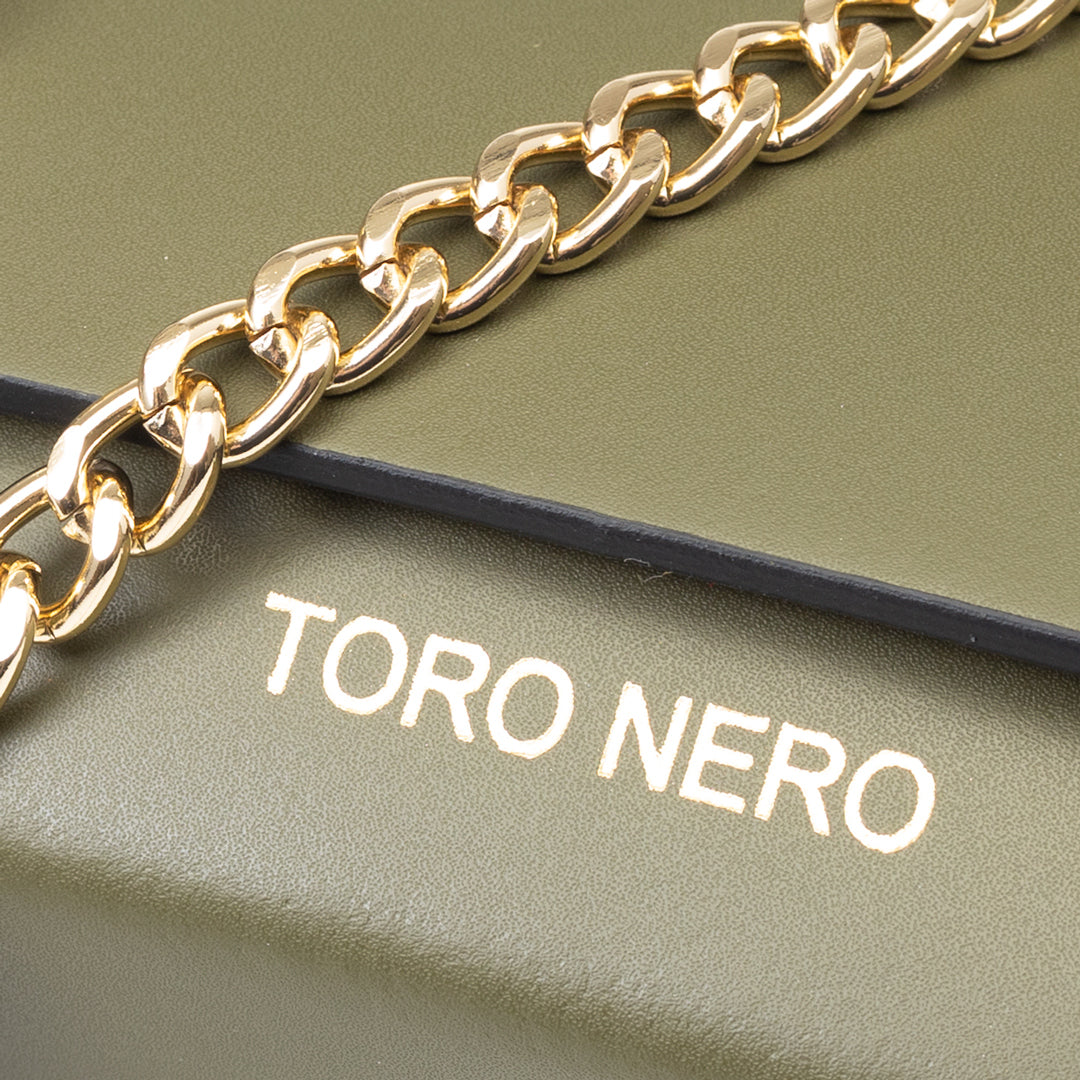 Borsa da donna in vera pelle verde militare Natalia