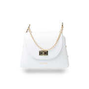 Borsa da donna in vera pelle bianca Raisa