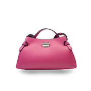 Borsa da donna in vera pelle fucsia Tania