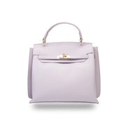 Borsa da donna in pelle naturale lilla Raluca