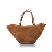 Borsa da donna in vera pelle marrone Diana