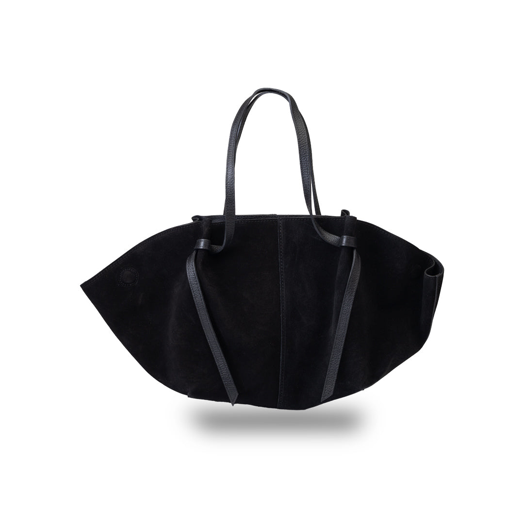 Borsa da donna in vera pelle nera Alice