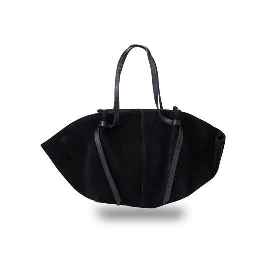 Borsa da donna in vera pelle nera Alice