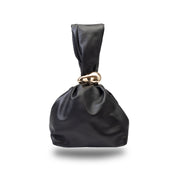 Borsa da donna in vera pelle nera Eliza