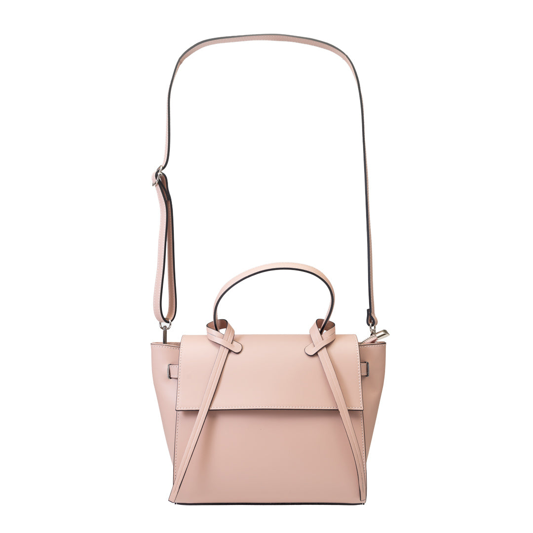 Borsa da donna in vera pelle rosa Erika