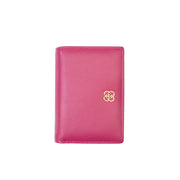 Portefeuille pour femmes en cuir véritable fuchsia-detail Little