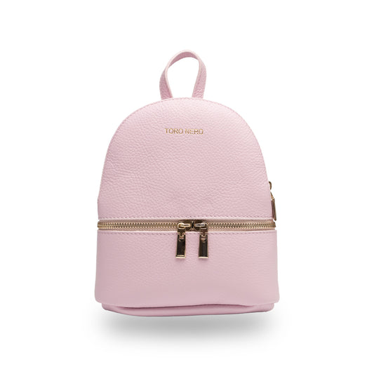 Zaino da donna in vera pelle lilla Teen Spirit