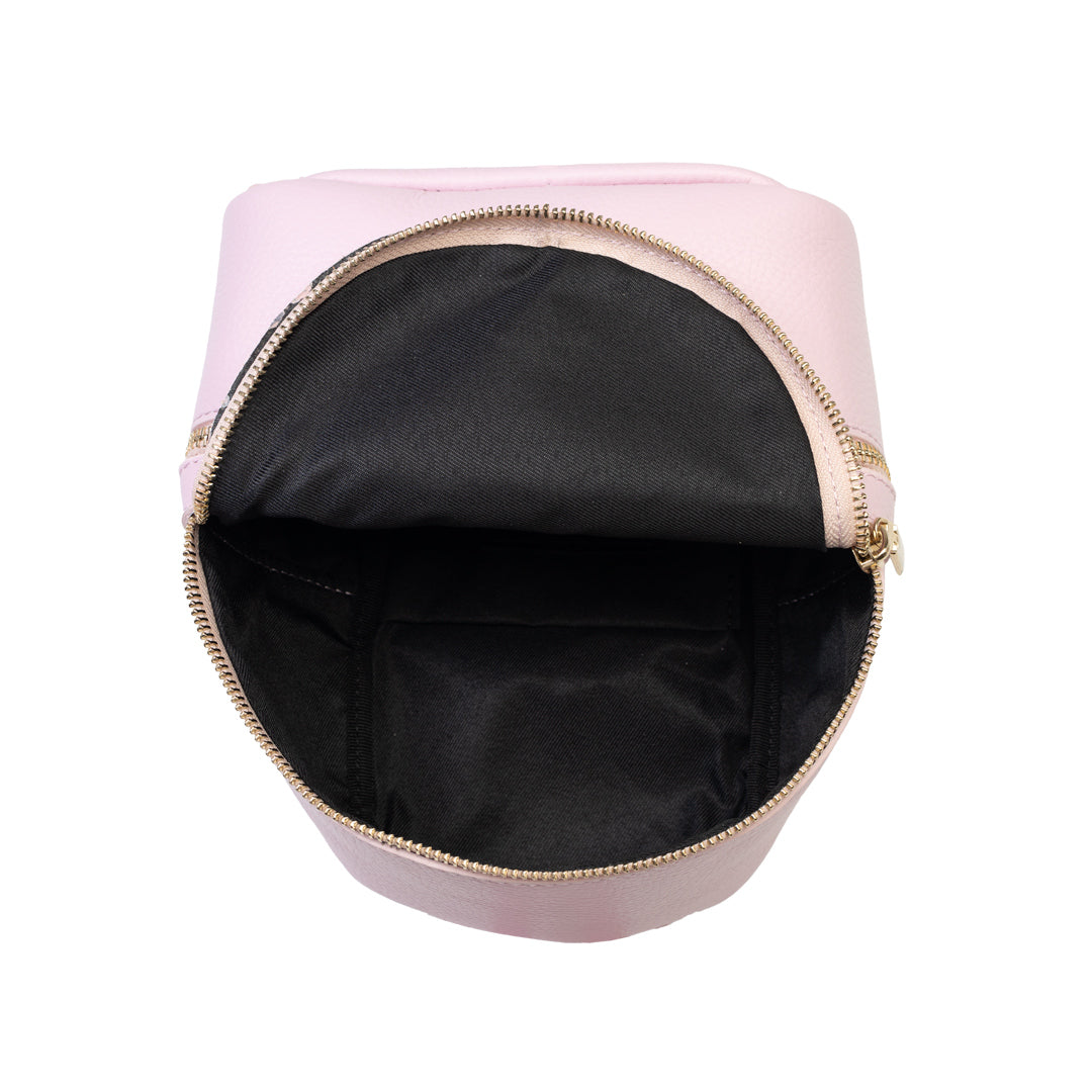 Zaino da donna in vera pelle lilla Teen Spirit