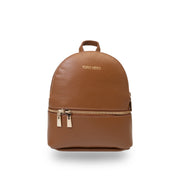 Zaino da donna in vera pelle marrone Teen Spirit