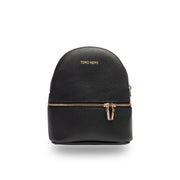 Zaino da donna in vera pelle nero Teen Spirit